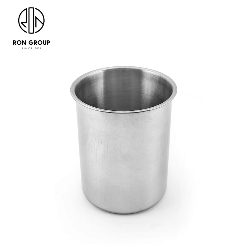 High Quality Round Stainless Steel Metal Champagne Ice Bucket Beer