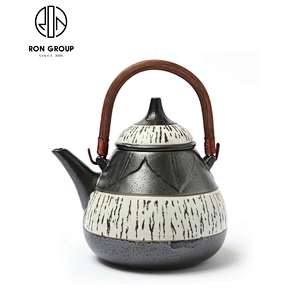 China wholesale Japanese style portable ceramic teapot set