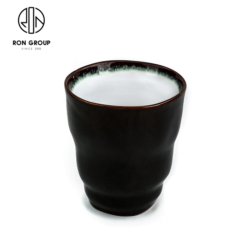 Factory Direct Retro Reusable Ceramic Custom Milk Coffee Tea Cup