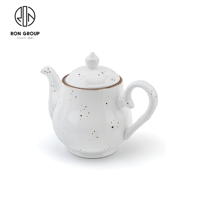 Europe Style Concise Design Wedding Used Coffee Porcelain Tea Pot With Lid