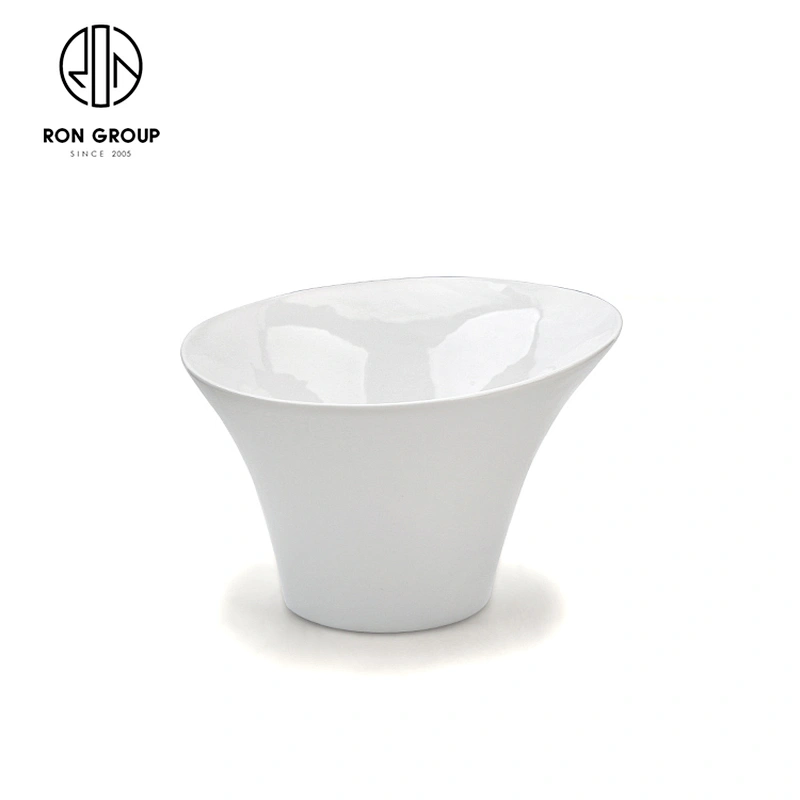Bevel Design Restaurant Hotel  Multiple Colors Salad Pasta Bevel Bowl