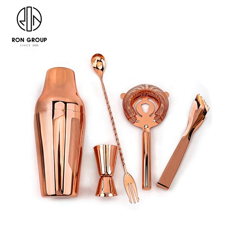 Gold Cocktail Shaker Ice Drink Filter Ice Mesh Strainer Bar Strainer