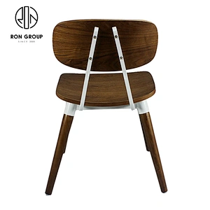 Simple Design Leisure Cafe Iron Stand Dinner Chair Dining Restaurant