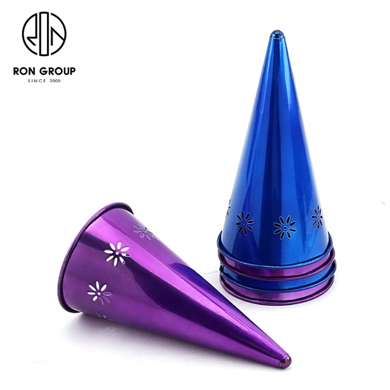 Hot Sale High Quality Four Color Metal Conical Basket For Restaurant