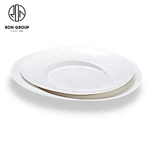 Guangdong Manufacturing Broadside Round Plate Bowl For Restaurants