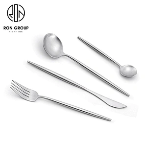 Wholesale Hotel Restaurant Coffee Shop Flatware Set Stainless Steel Cutlery