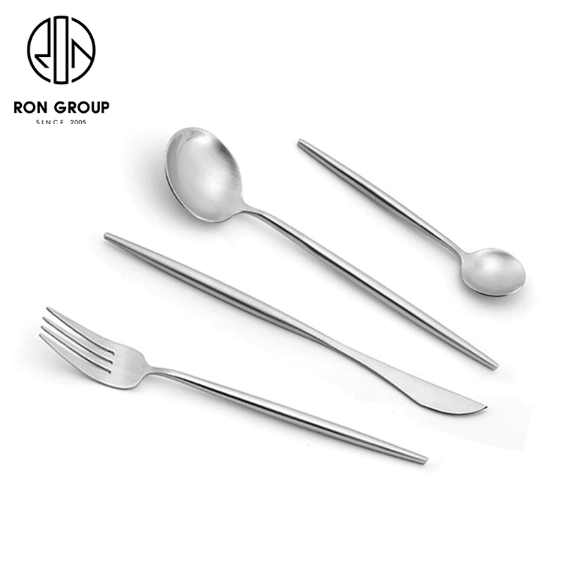 Wholesale Hotel Restaurant Coffee Shop Flatware Set Stainless Steel Cutlery