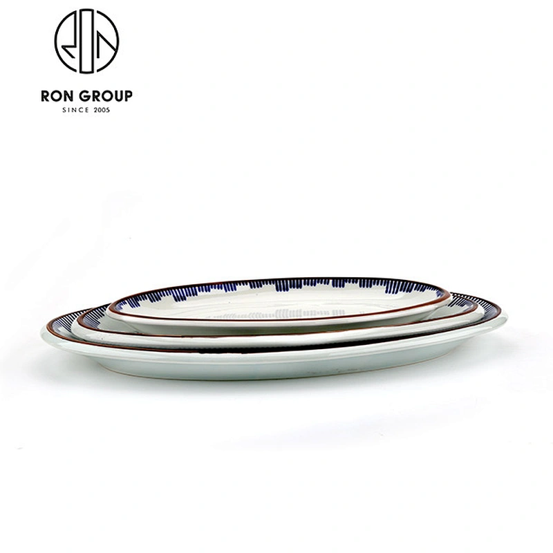 Restaurant 7.5 Inch Snack Ceramic Bowl With Handle