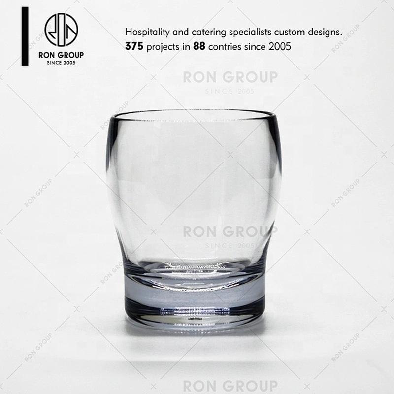 Wholesale Bar Restaurant Party Portable Lightweight Glass Cup