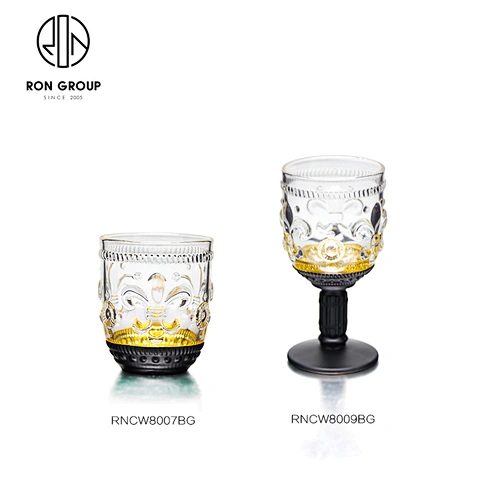 Wholesale Clear Crystal Glass Cup Wine Beverage Milk Juice Whisky Glass