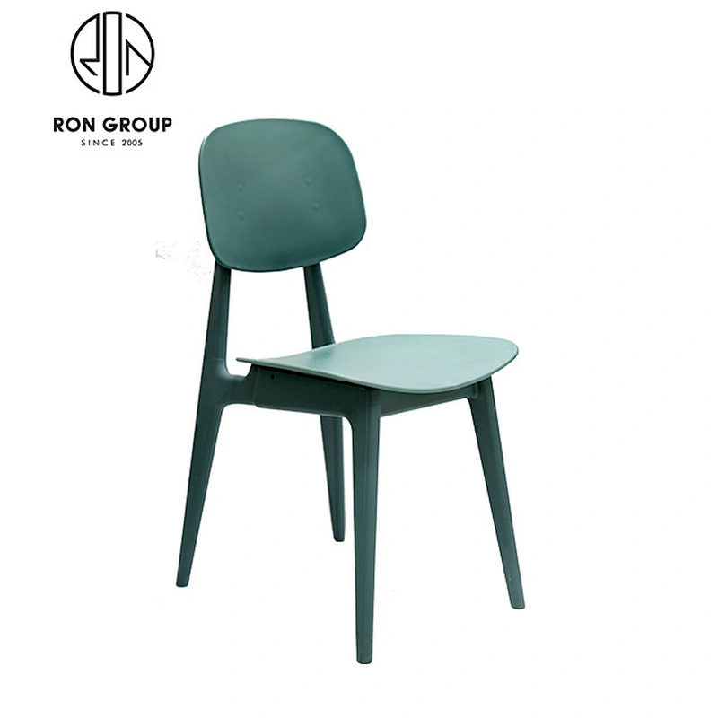 Wholesale Restaurant Plastic Green Dinning Chair