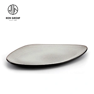 Wholesale Restaurant Ceramic Dinner round Plate set for 8 10 12inch