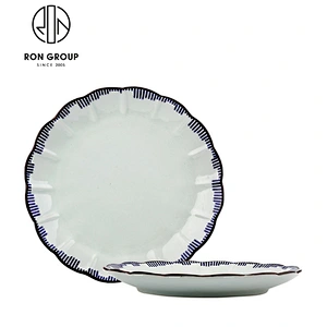 9 Inch Square Porcelain Plates For Restaurant Hotel
