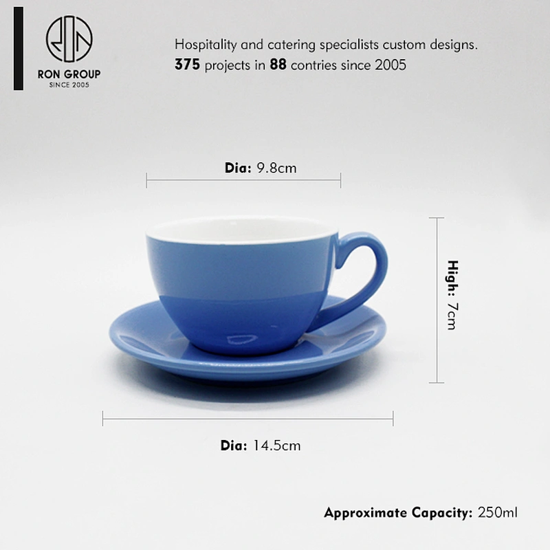 Customized ceramic colored espresso mug cups coffee