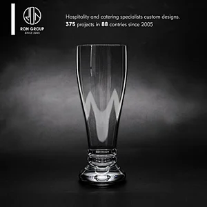 Approved food grade restaurant pub plastic pilsner beer mug