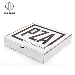 Customized Logo High-Grade Disposable Corrugated Pizza Box For Restaurant