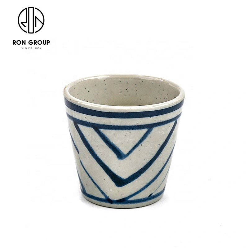 China High Quality Melamine Coffee Cup Melamine Striped Cup