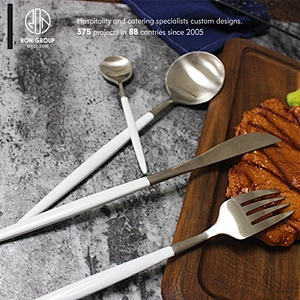 Spain Restaurant Cutlery Set Knife and Fork and Spoon