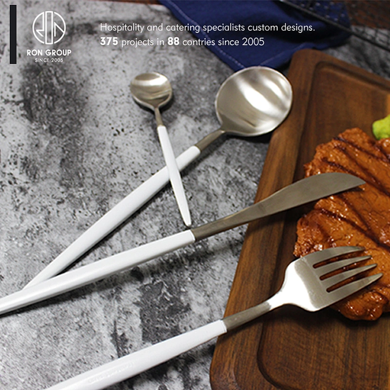 Spain Restaurant Cutlery Set Knife and Fork and Spoon