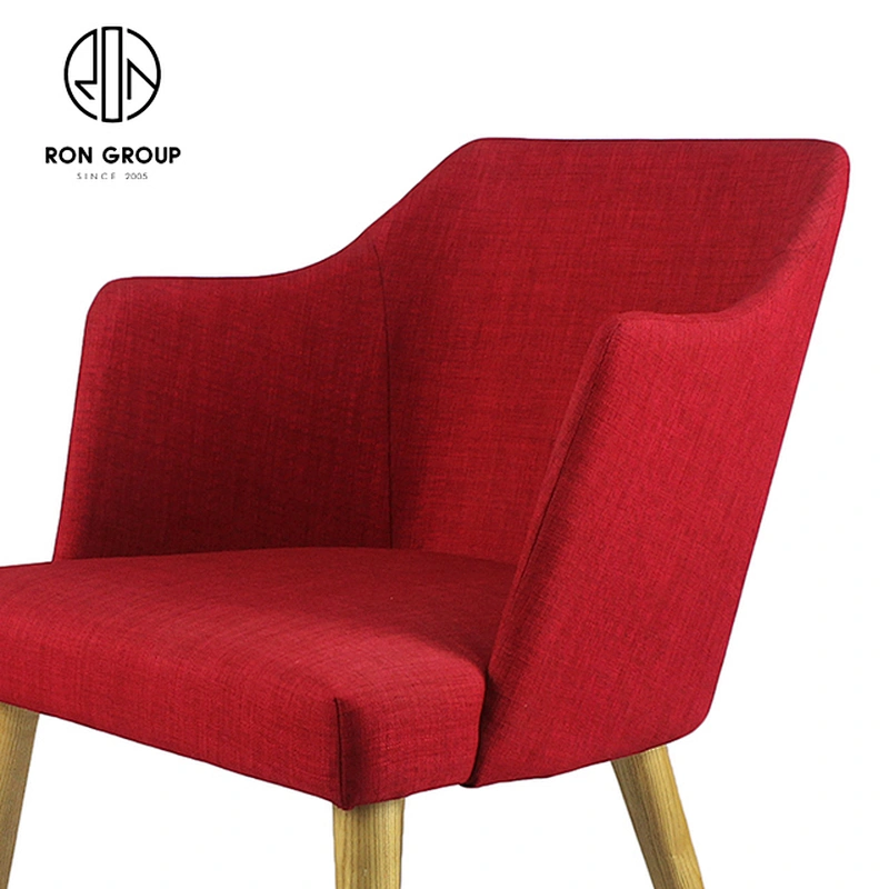 Comfort Restaurant Furniture Leisure Armrest Dining Chair For Sale