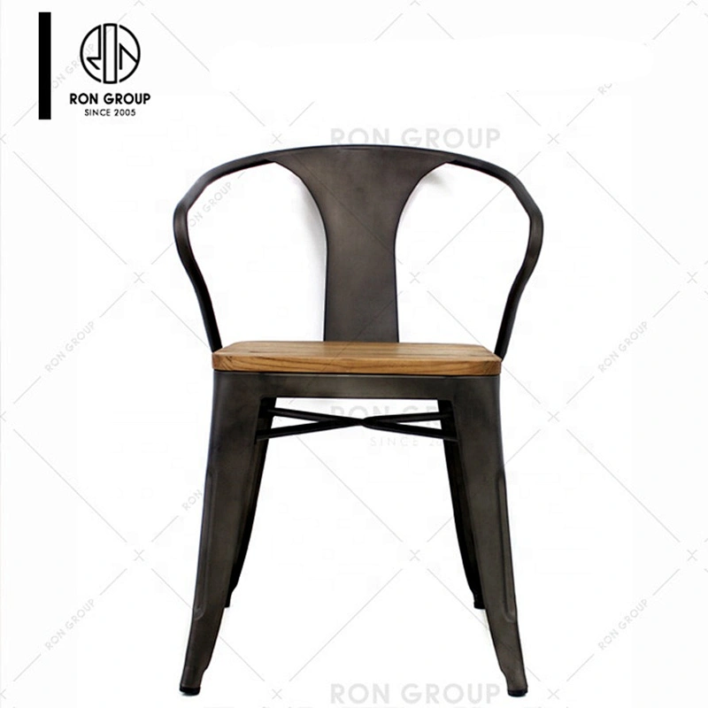 Wholesale Hot-Sale Portable Fashional Black Restaurant Chair