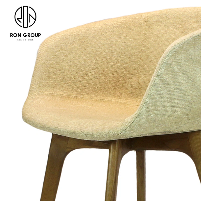 Creative Wood Armchair Vintage Dining Chairs For Restaurant