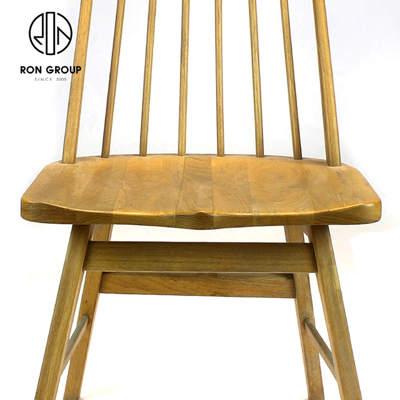 Commercial Modern Fabric Ash Wood Dining Chair Restaurant Chairs
