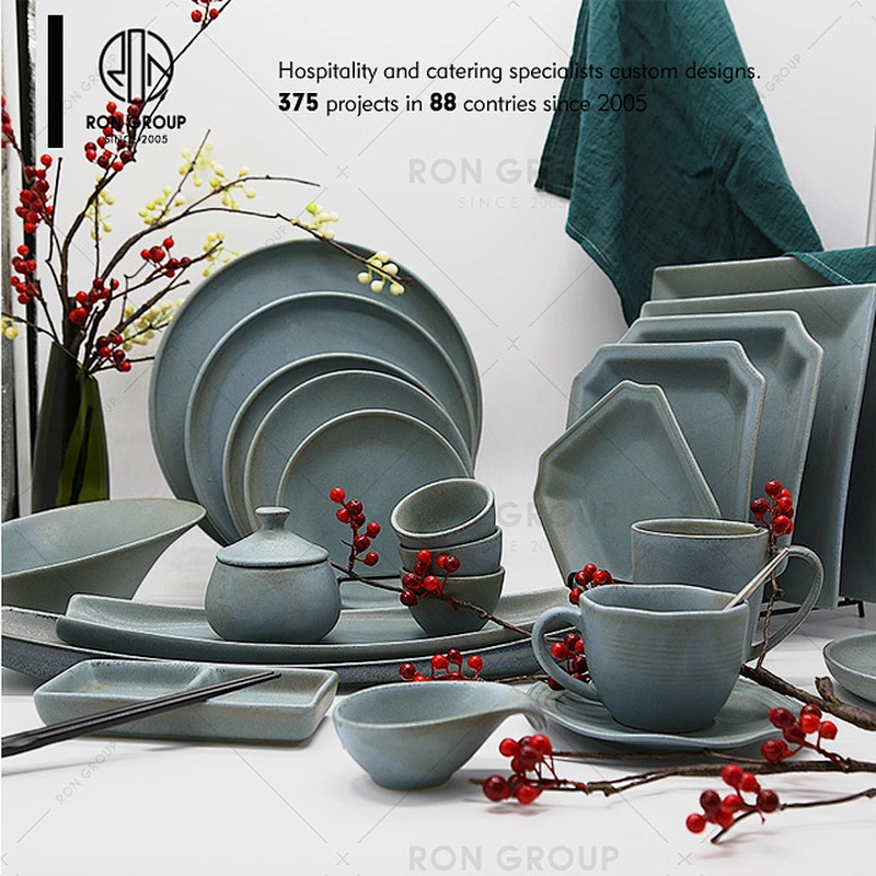 2018 NEW China Style Ceramic Dinner Plate Bowl Cup Set