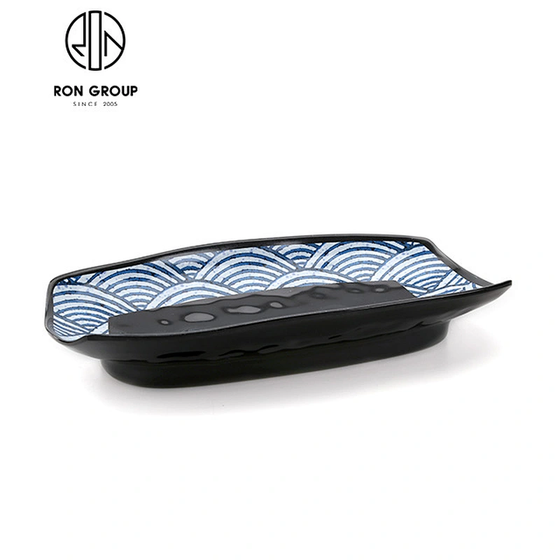 Wholesale square shape Restaurant ceramic dinner plates sets