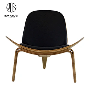 High Quality Leisure Lounge Wooden Shell Designer Dining Chair
