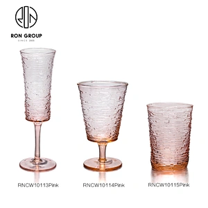 Classic Goblets Colorful Champagne Glass For Wedding Use And Party