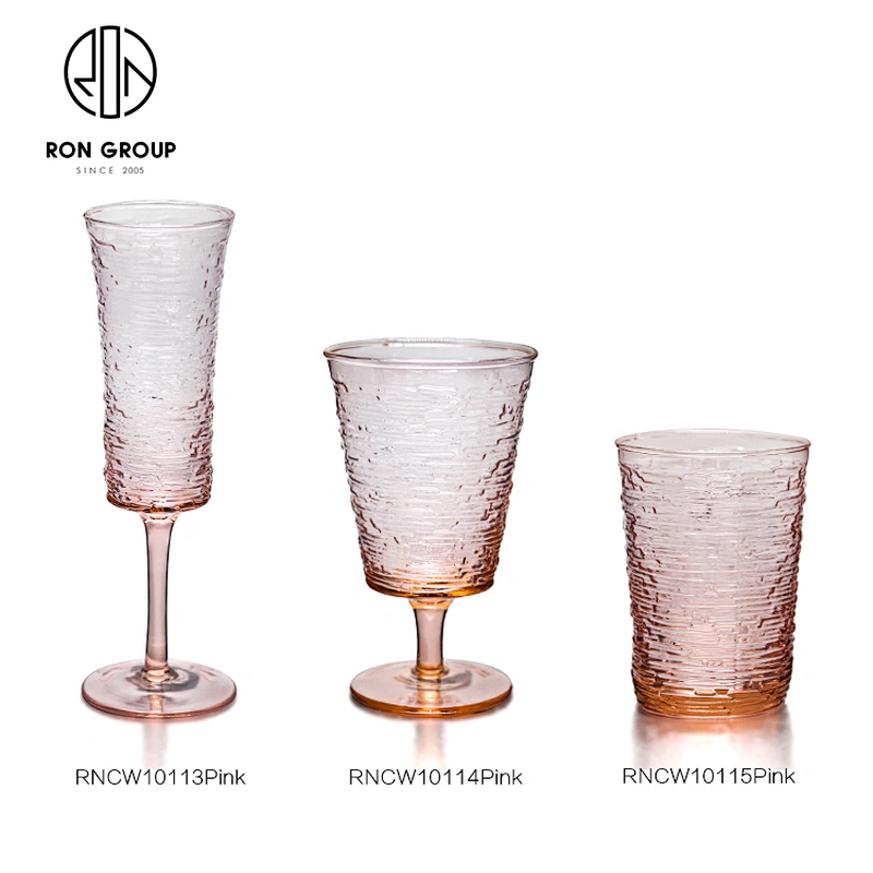 Classic Goblets Colorful Champagne Glass For Wedding Use And Party