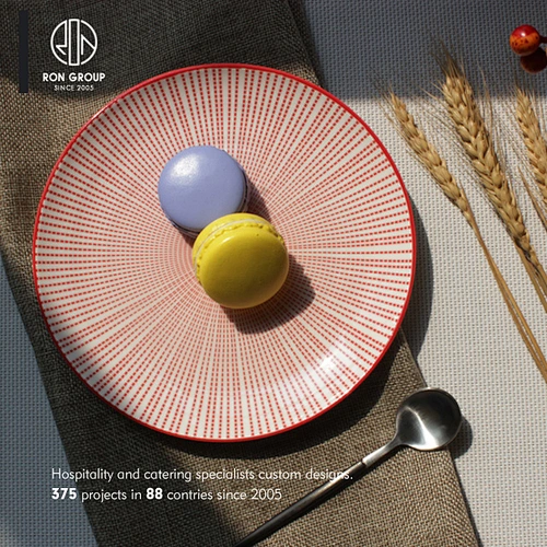 Wedding plate ceramic dinner plate