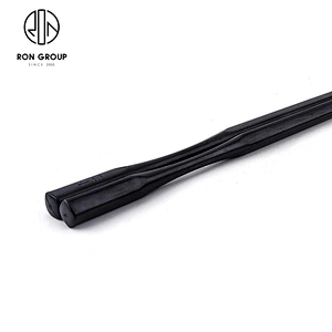 Hot Sale Hotel Restaurant Slim Waist Style Black Color Japanese design chopsticks
