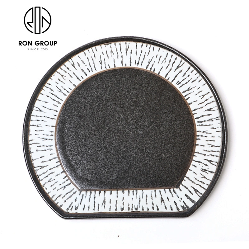 Personality Hotel Dinnerware Fruit Food Plate Irregular Ceramic Tray
