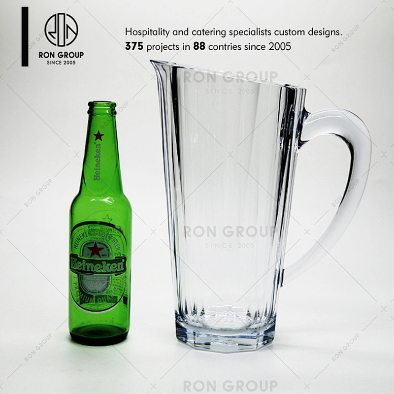 Hot sales plastic water wine beer pitcher