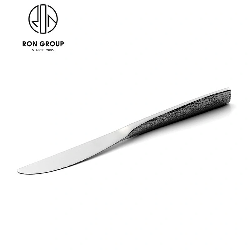 Restaurant Stainless Steel Silver Dinner Fork With Special Handle