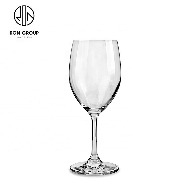 Hotel Eco-friendly Lead-free 455ml Clear Glass Cup Clear Wine Glass