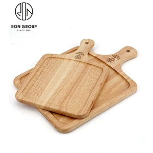 Restaurant Round Pizza Cutting Board Wood Serving Board
