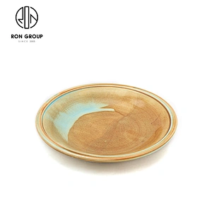 New Design Hotel Ceramics Deep Soup Plate Thick Edge Dinner Plate