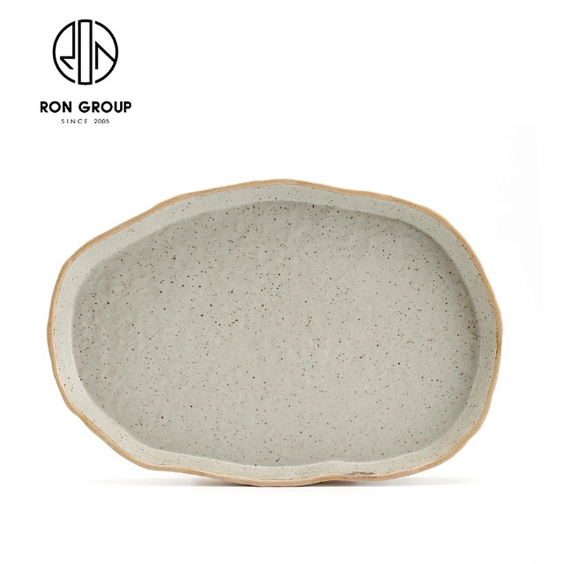 Hot Sale Oval Porcelain Catering Ceramic Dinner Serving Plates
