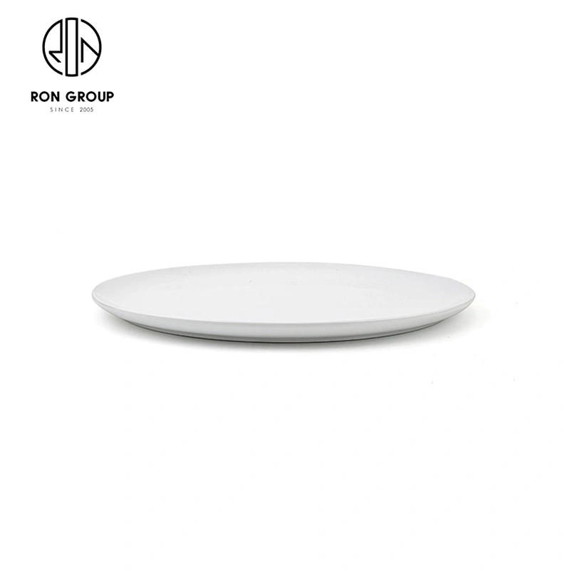 Wholesale Creative Porcelain Round Plate Pizza Steak Food Dinner Plates