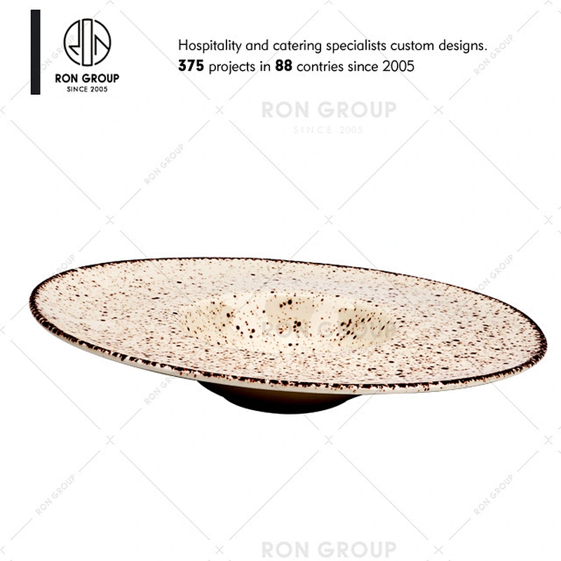 Hot Sale Restaurant Porcelain Soup Plate