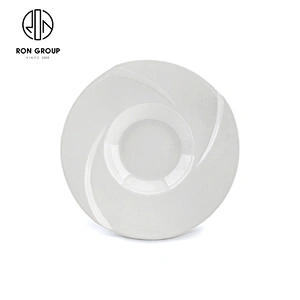 Wholesale Good Price 10.5 Inch Porcelain Dinnerware White Soup Noodles Plate