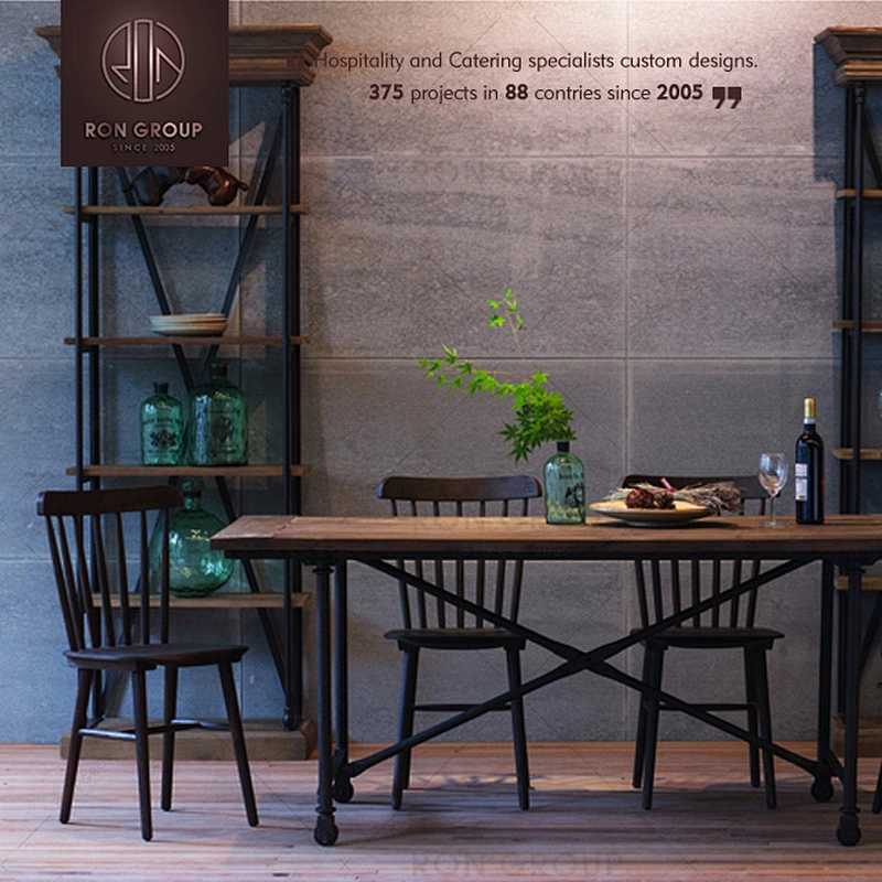 Restaurant Wooden Black Windsor Dinning Chair