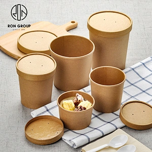 custom durable disposable packaging containers take out box fast food restaurant