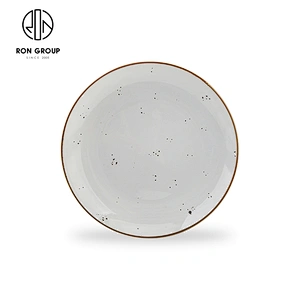 Wholesale High Quality Ceramic Serving Dishes Restaurant Dining Round Plates
