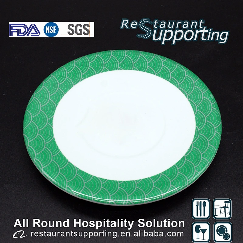 Wholesale Sushi restaurant round melamine wares