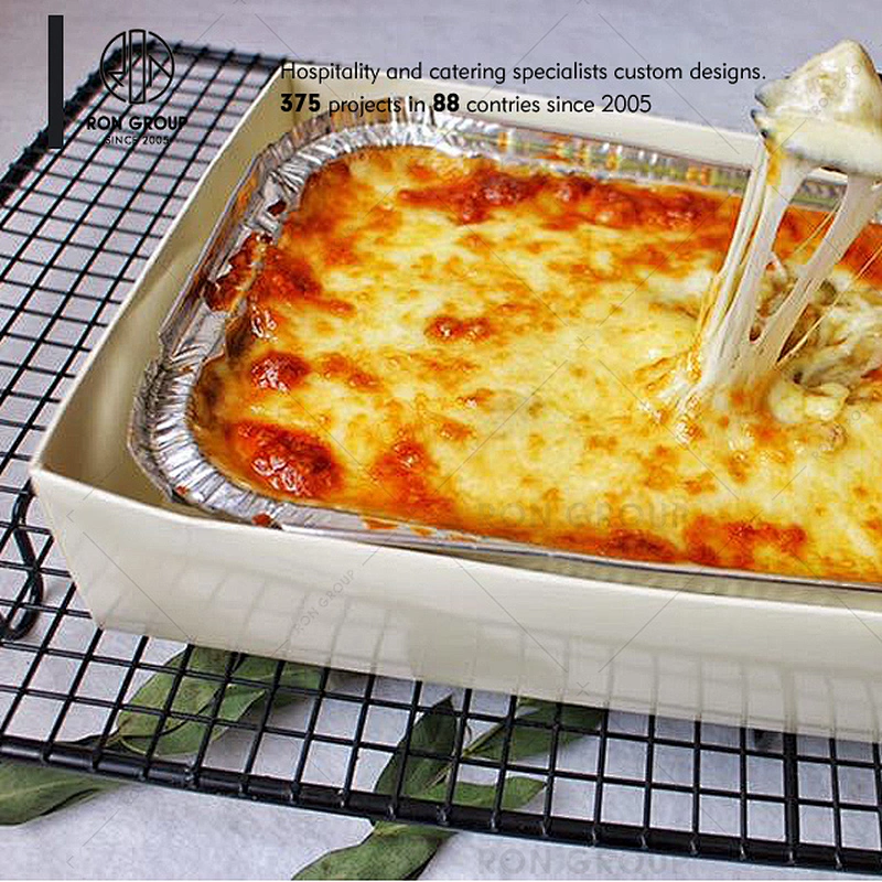High Quality Disposable Microwave Pie Pans Aluminium Foil Container