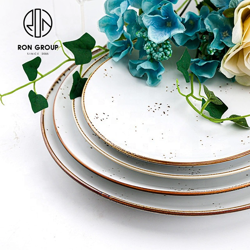 Wholesale High End 8 10 12 Inch Commercial Plates For Restaurant
